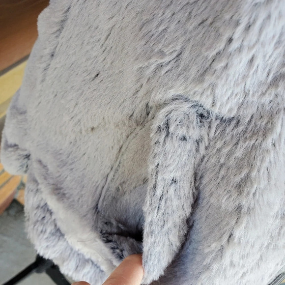 Casual Identity Women's Gray Soft Reversible Vest Size Small - Picture 4 of 11